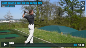 golf driving practice drill